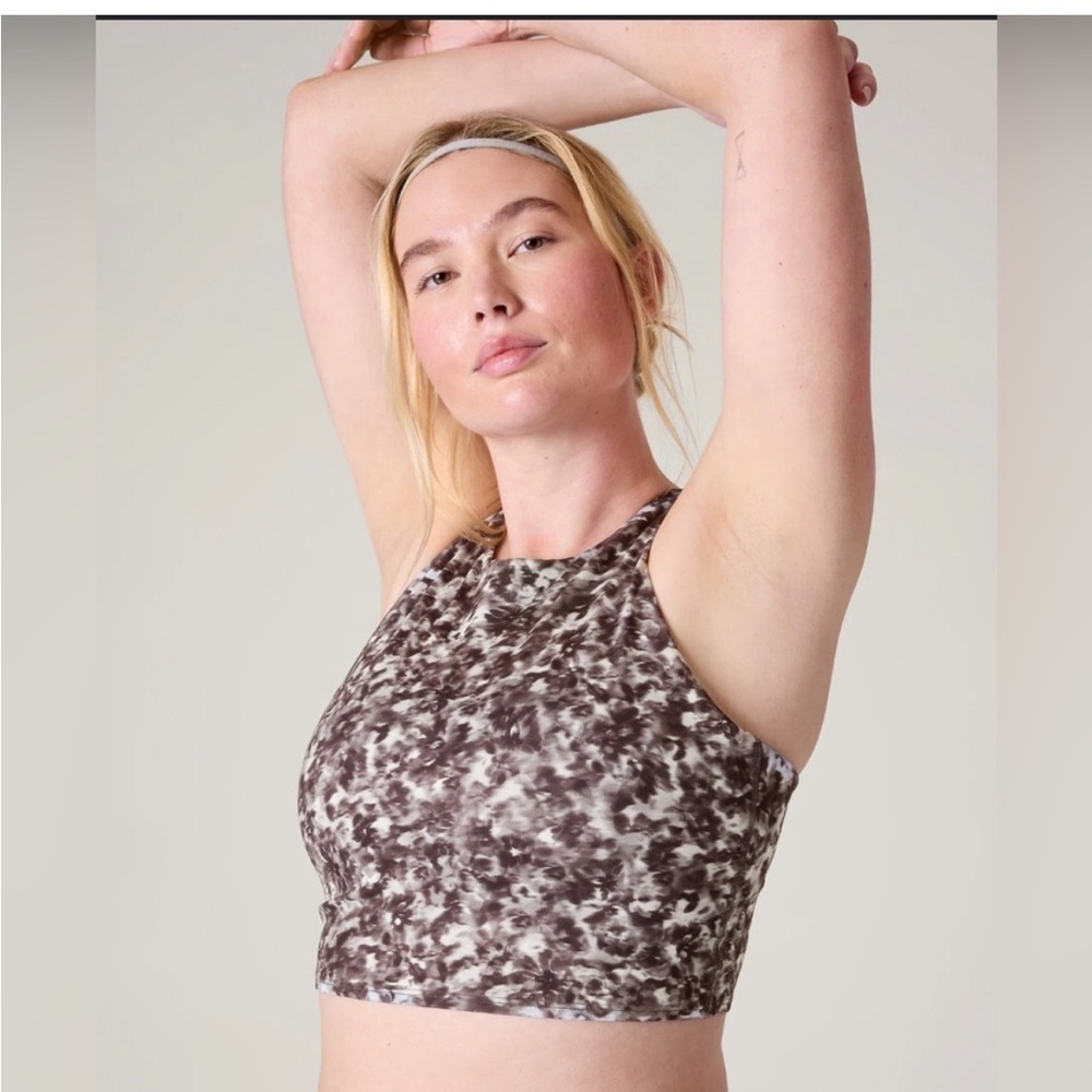 ATHLETA CONSCIOUS CROP SPORTS BRA MEDIUM